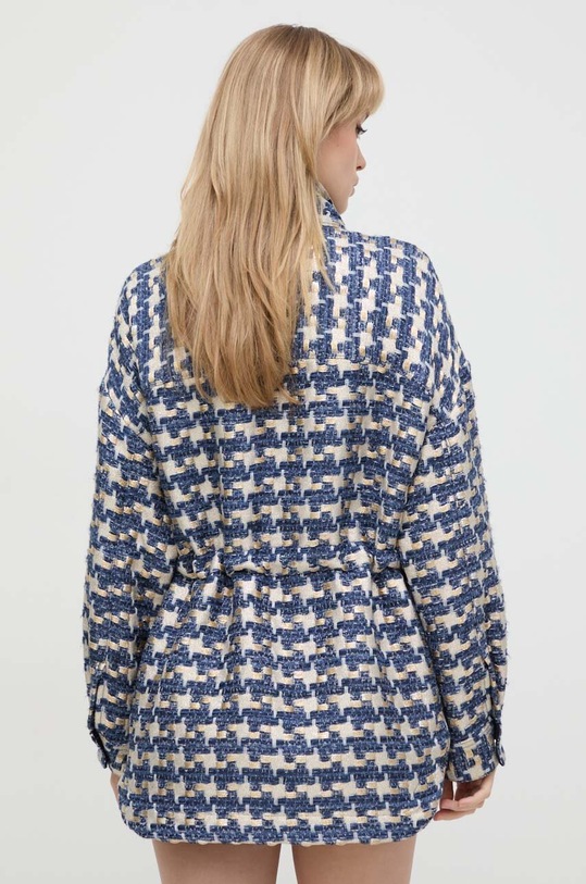 Oblečenie Bunda s prímesou vlny IRO WP137TINAT viacfarebná