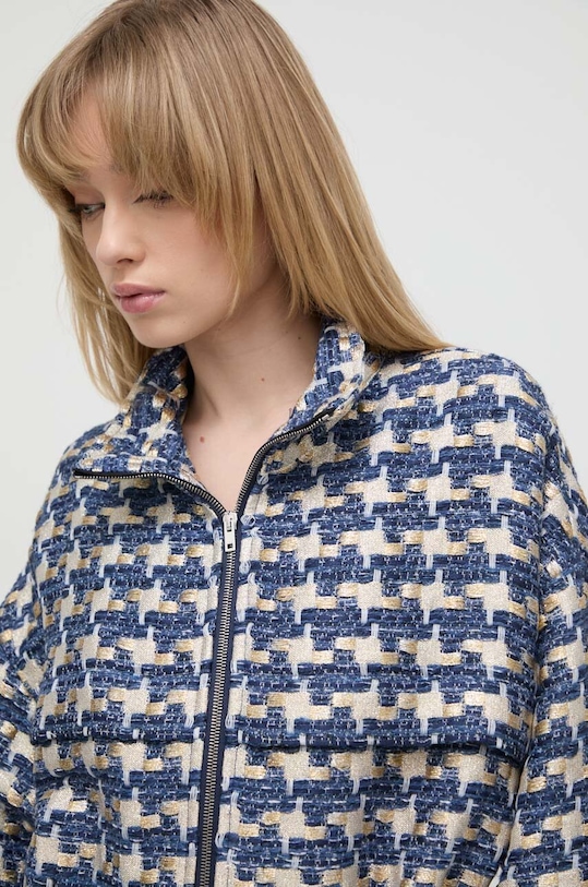 Bunda s prímesou vlny IRO WP137TINAT viacfarebná