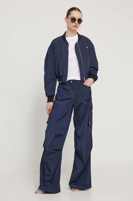 HUGO geacă bomber 50510930 bleumarin SS24