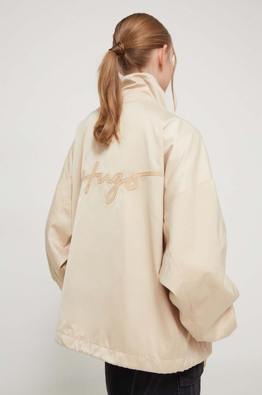 Jakna HUGO 50510405 bež SS24