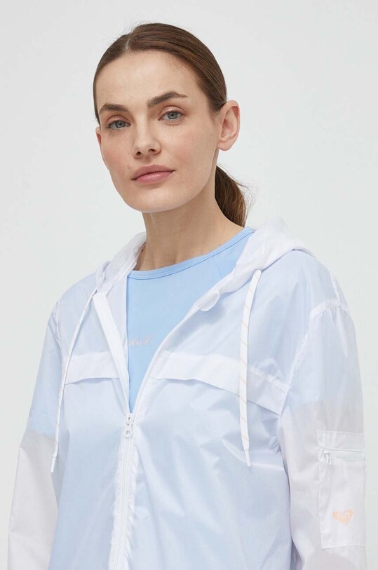 Roxy jachetă de alergare Pure Pursuit ERJJK03590 alb
