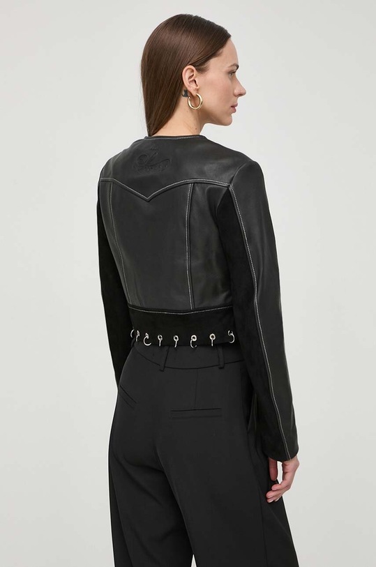 Îmbrăcăminte Pinko geaca de piele 103517.A1WK negru