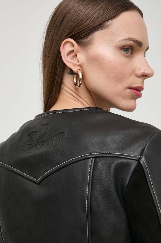 Pinko geaca de piele 103517.A1WK negru