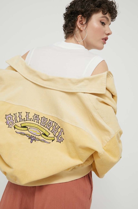 Menčestrová bunda Billabong Since 73 UBJJK00151 žltá SS24