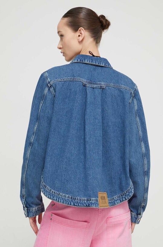 Îmbrăcăminte Moschino Jeans geacă din denim 0503.3735 albastru