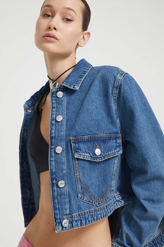 Moschino Jeans geacă din denim albastru 0503.3735