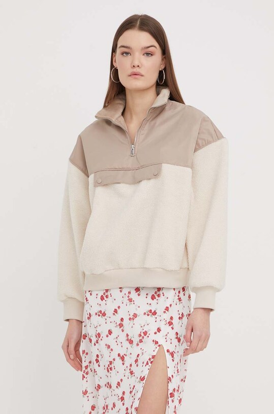 Abercrombie & Fitch bluza uni bej KI152.4060.179