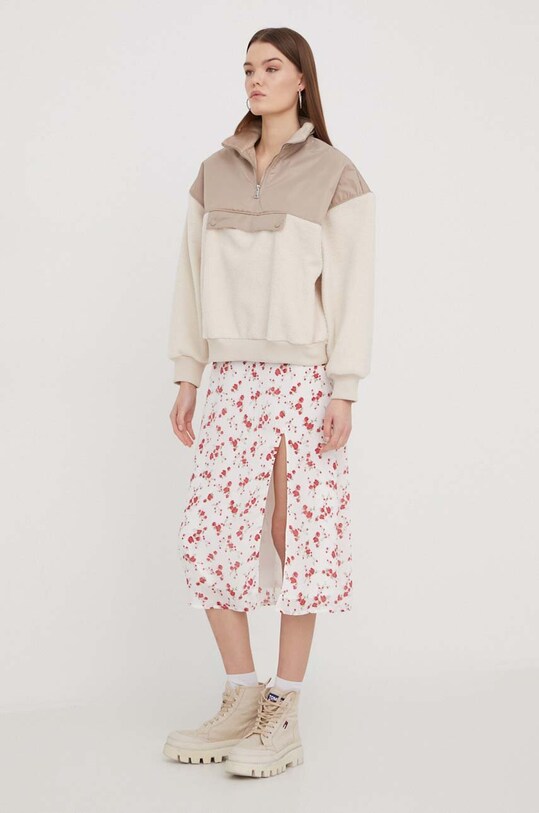 Abercrombie & Fitch bluza KI152.4060.179 bej SS24