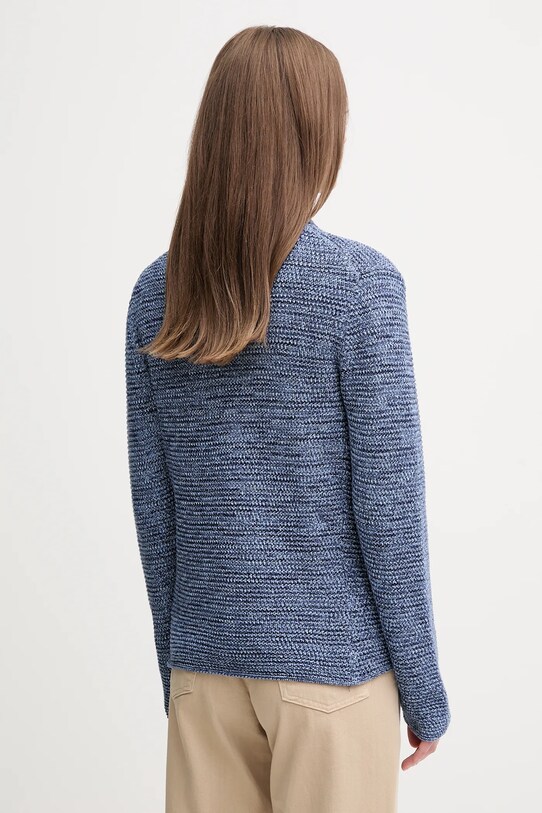 Îmbrăcăminte United Colors of Benetton cardigan din bumbac 1494D6833 bleumarin