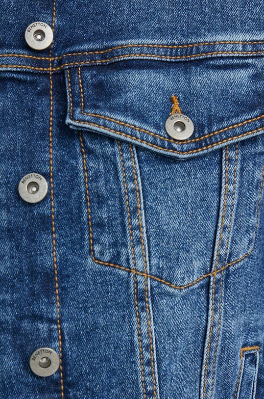 United Colors of Benetton geaca jeans 21TBDN00N bleumarin