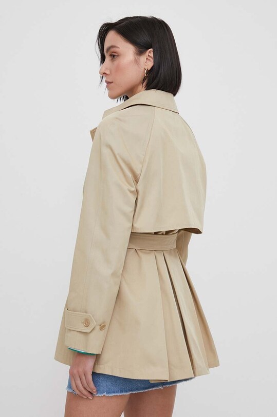 Odzież United Colors of Benetton trencz 2QZPDN05D beżowy