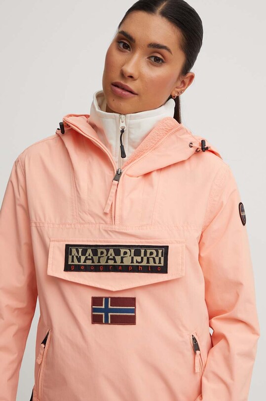 Bunda Napapijri Rainforest nezateplené ružová NP0A4G7FP1I1