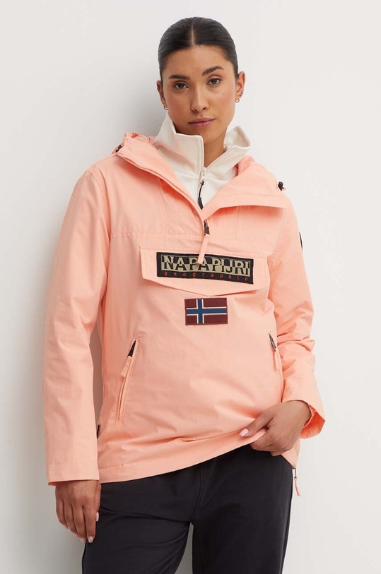 Bunda Napapijri Rainforest ružová NP0A4G7FP1I1
