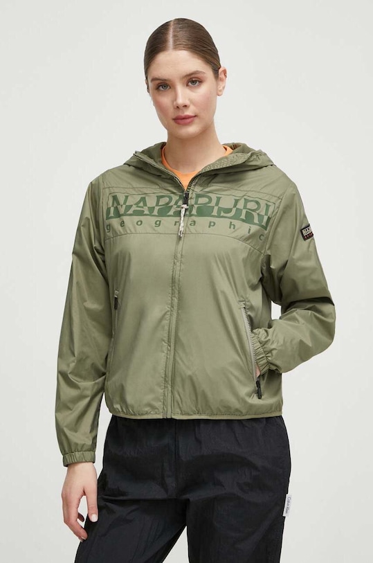 Napapijri rövid kabát nem szigetelt zöld NP0A4HRWGAE1