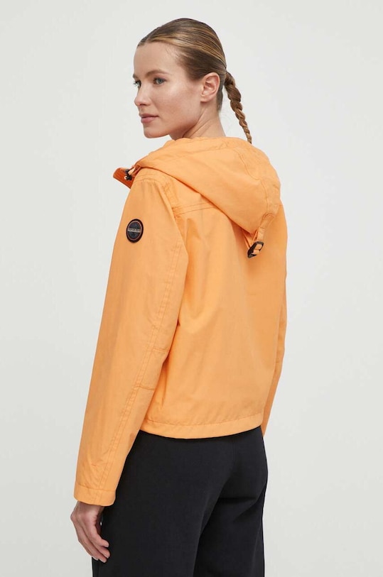 Îmbrăcăminte Napapijri geaca Rainforest NP0A4HTRA641 portocaliu