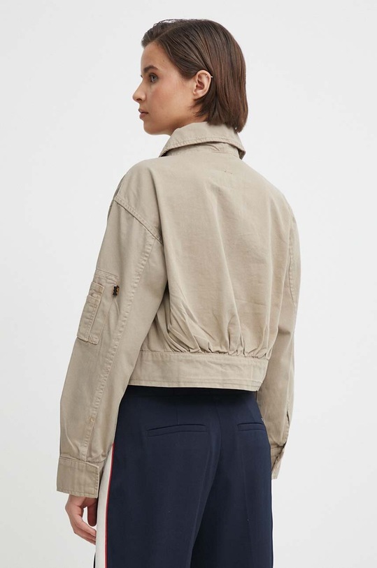 Îmbrăcăminte Alpha Industries jacheta de bumbac 136017 bej