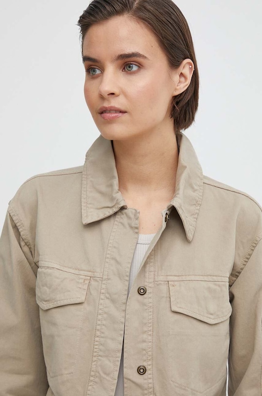 Alpha Industries jacheta de bumbac bej 136017