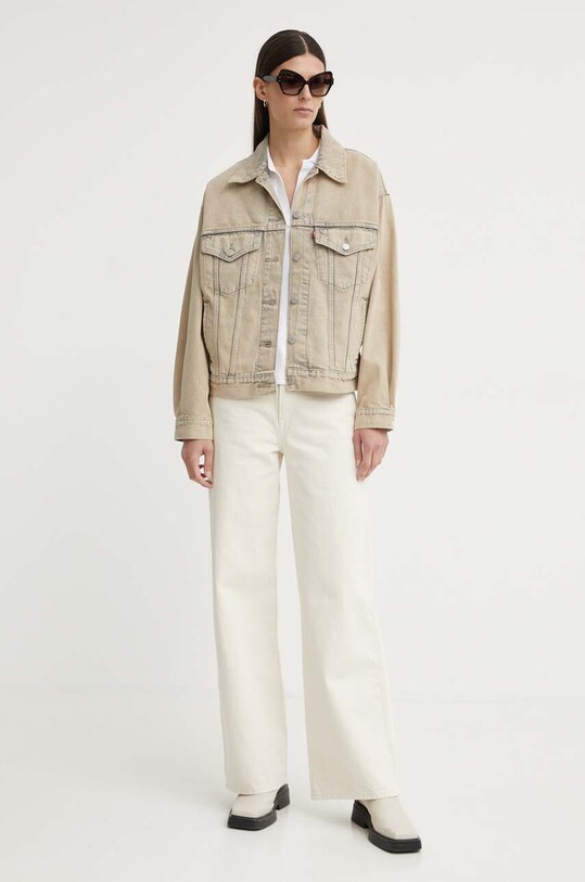 Rifľová bunda Levi's A1743 béžová SS25