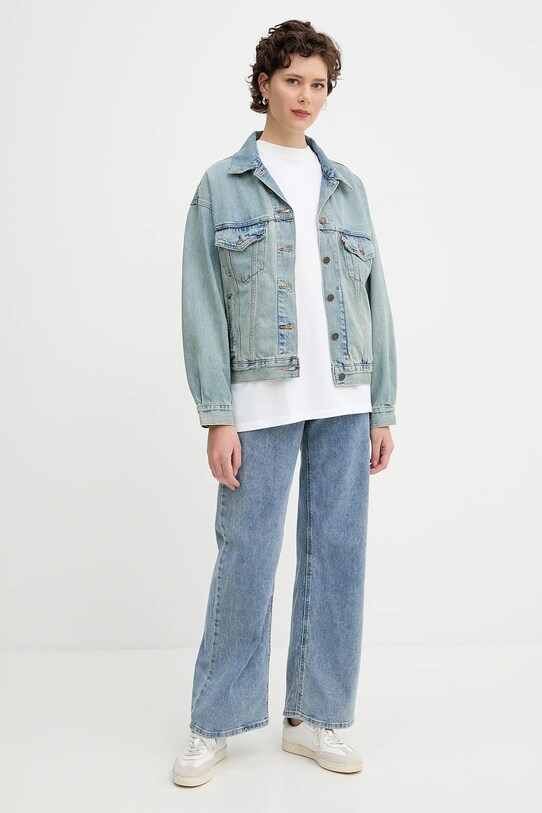 Levi's kurtka jeansowa A1743 niebieski AW25
