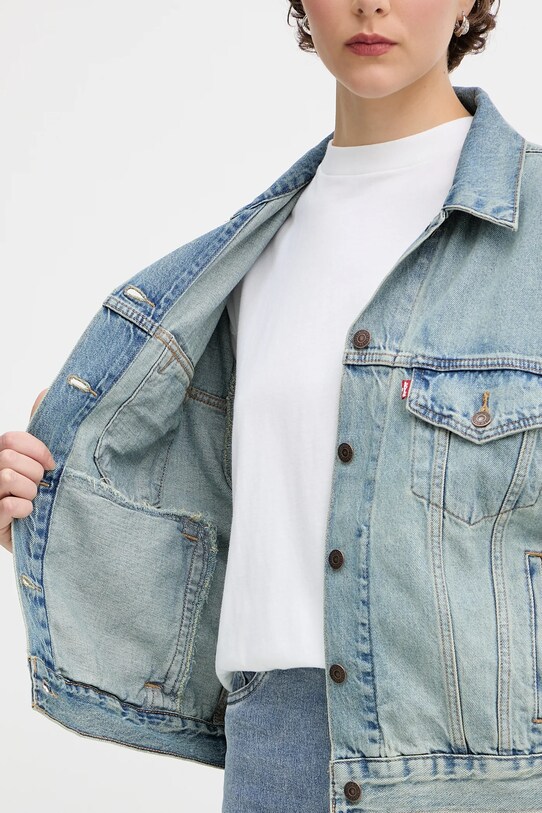 Levi's kurtka jeansowa A1743 niebieski