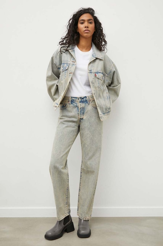 Džínová bunda Levi's A1743 šedá AW25