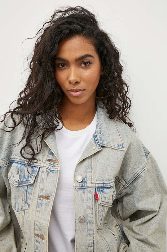 Džínová bunda Levi's šedá A1743