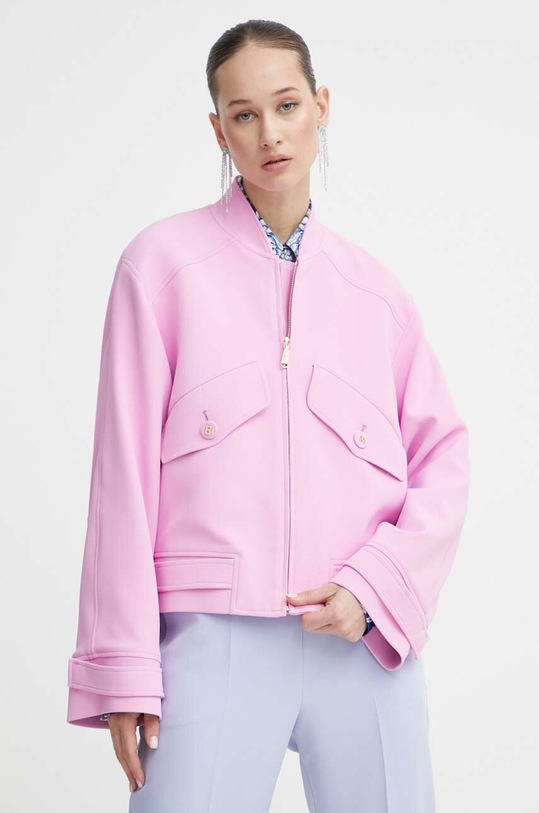 Blugirl Blumarine kurtka nieocieplane różowy RA4124.T3191