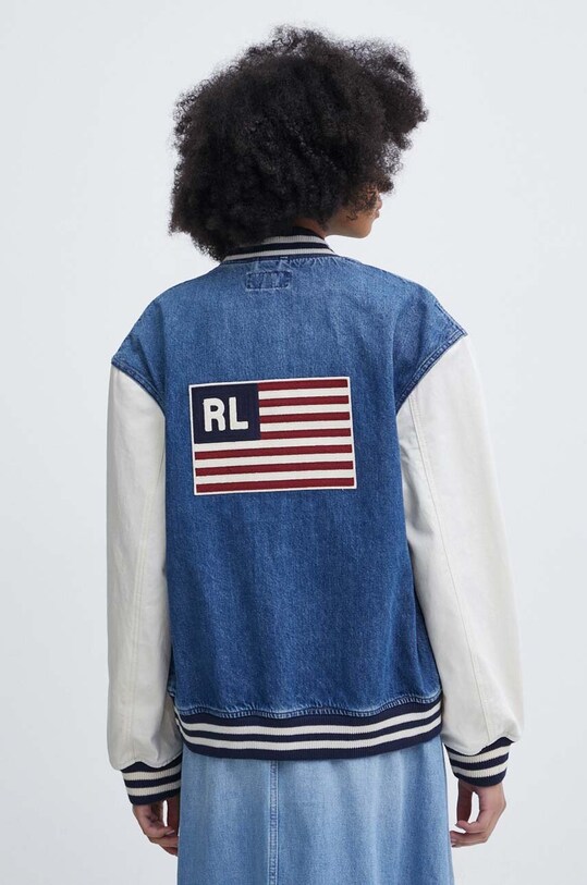 Odzież Polo Ralph Lauren kurtka bomber 211934935 multicolor