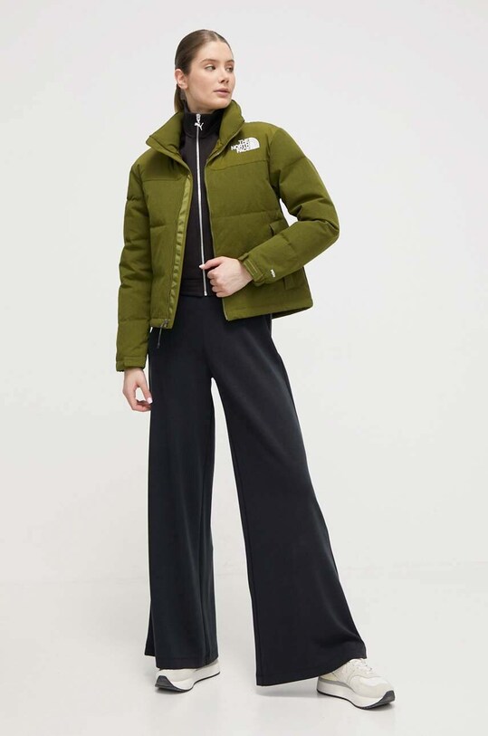 The North Face geaca de puf NF0A870RPIB1 verde SS24
