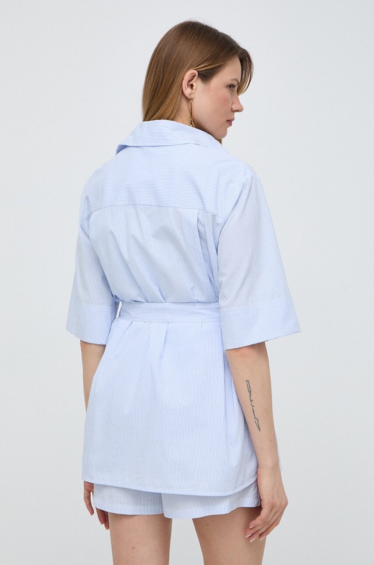 Îmbrăcăminte Max Mara Leisure cămașă din bumbac 2416191028600 albastru