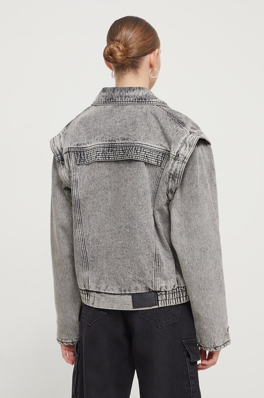 Джинсова куртка Desigual 24SWED38 сірий SS24