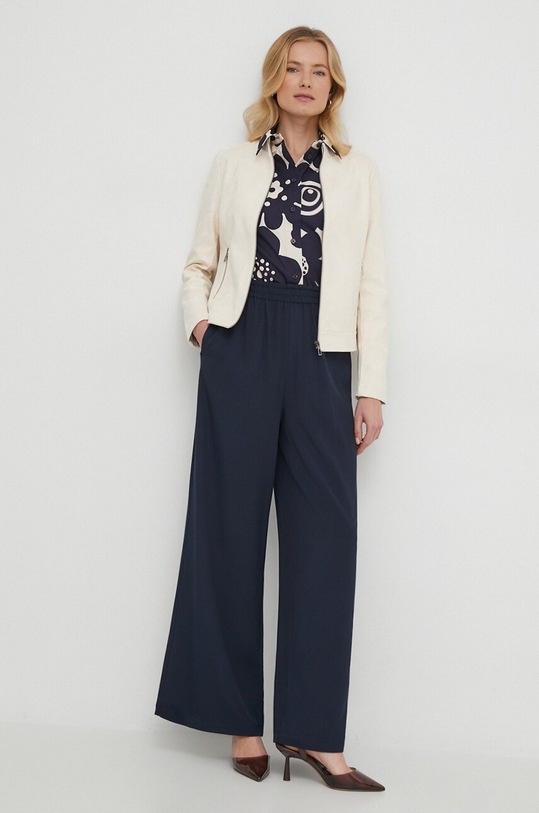 Μπουφάν Desigual 24SWEW12 μπεζ SS24