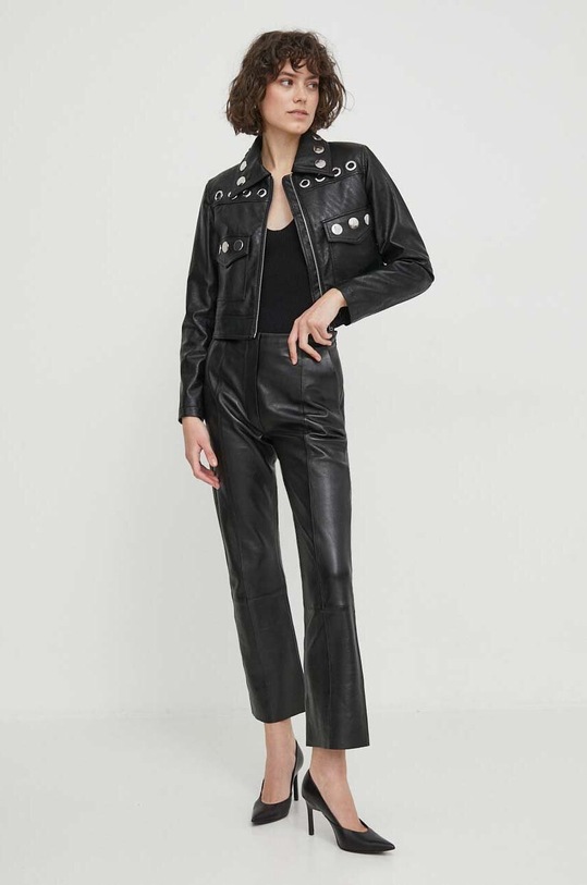 Sisley geaca 2X0JLN03Q negru SS24