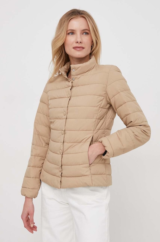 Μπουφάν Sisley μπεζ 2X62LN03Y