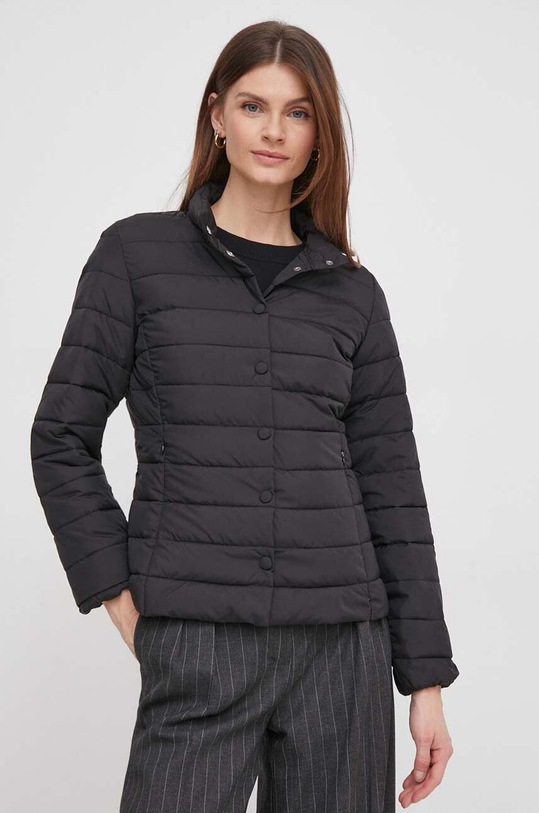 Куртка Sisley з підкладкою чорний 2X62LN03Y