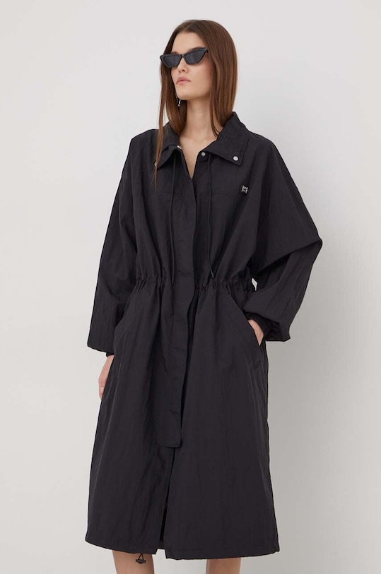 HUGO kurtka 50504241 czarny SS24