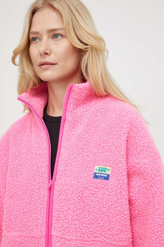 American Vintage hanorac fleece roz HOK16CE24