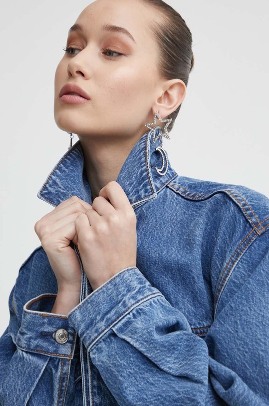 Abercrombie & Fitch geacă din denim albastru KI144.3326.211