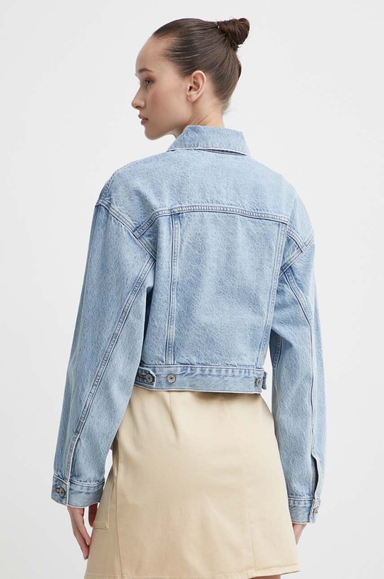 Îmbrăcăminte Abercrombie & Fitch geacă din denim KI144.4063.280 albastru