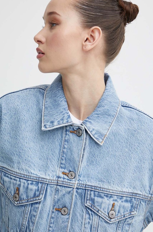 Abercrombie & Fitch geacă din denim albastru KI144.4063.280