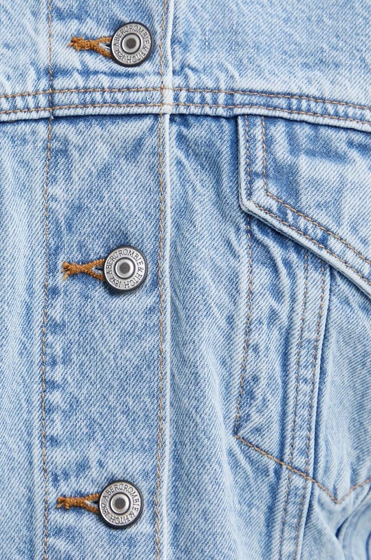 Abercrombie & Fitch geacă din denim KI144.4063.280 albastru
