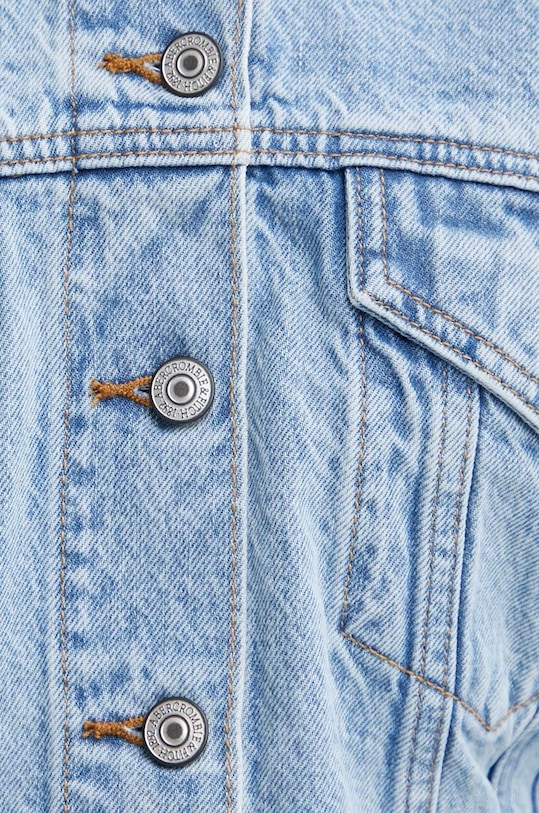 Abercrombie & Fitch geacă din denim KI144.4063.280 albastru