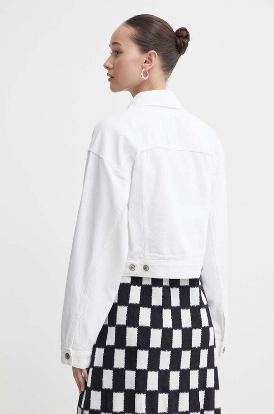 Oblačila Jeans jakna Abercrombie & Fitch KI144.4064.100 bež