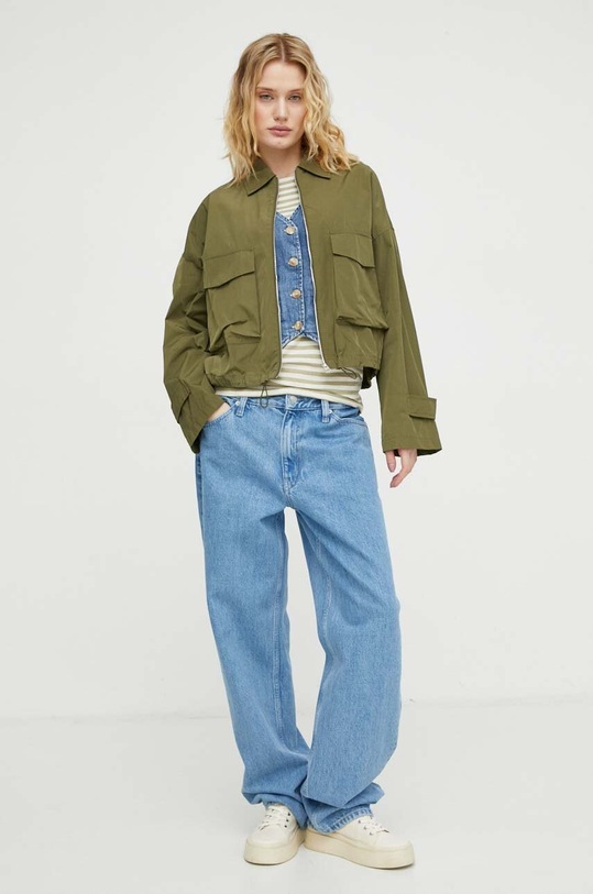 Bunda Marc O'Polo 402102770053 zelená SS24