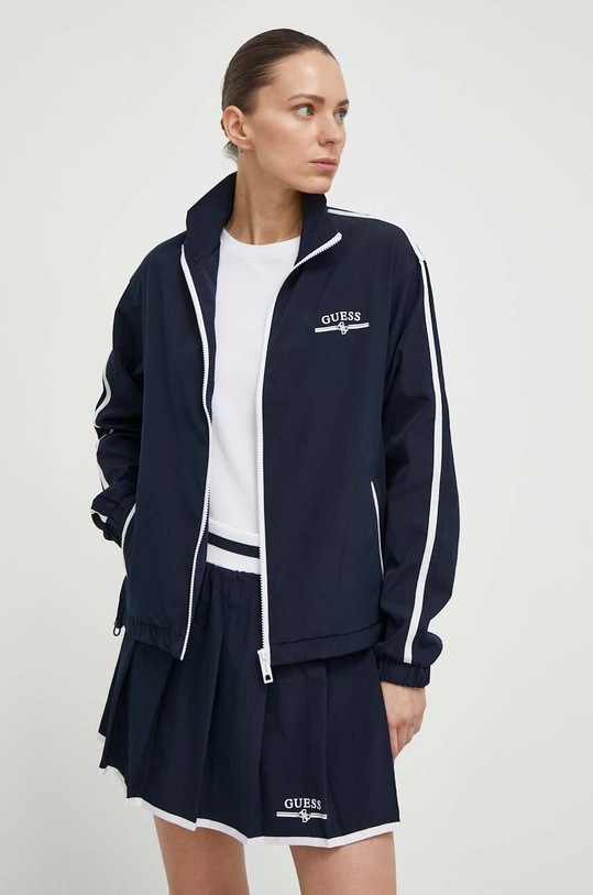 Guess geaca ARLETH cu captuseala bleumarin V4GL01.WG2Q0