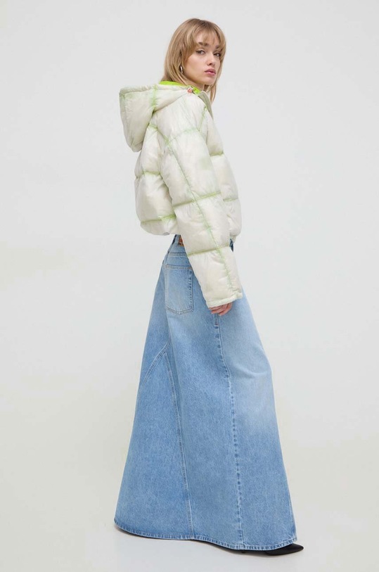 Diesel rövid kabát szigetelt zöld A12146.0CLAA