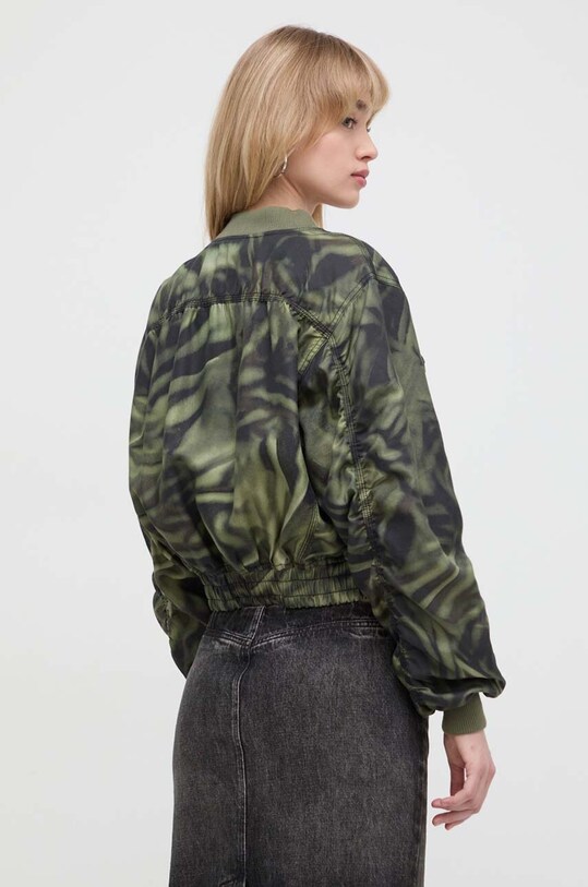 Ρούχα Μπουφάν bomber Diesel A12214.0WGAL πράσινο