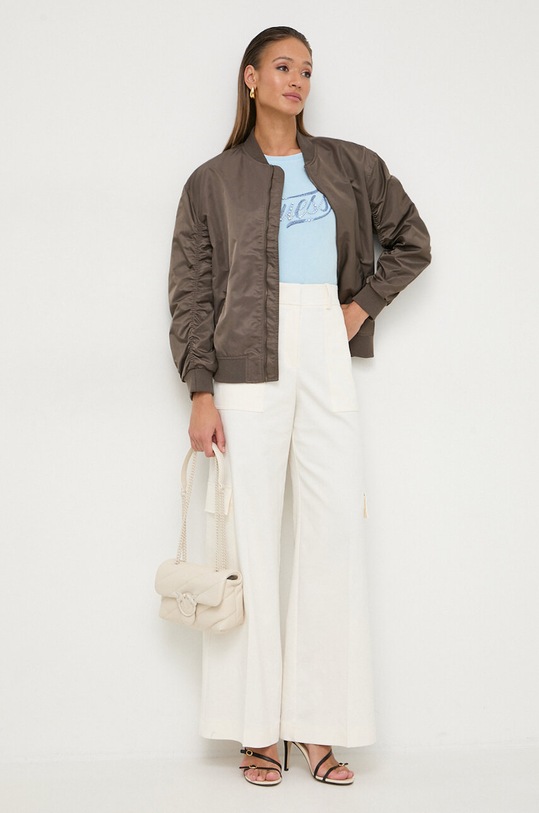 Bomber jakna Guess W4GL12.WFA20 smeđa SS24