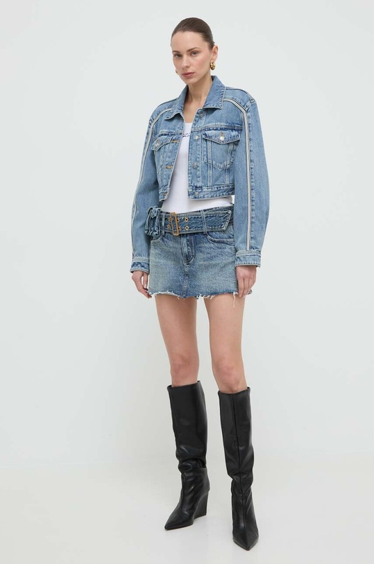Miss Sixty giacca di jeans 6L1WJ2230000 blu SS24