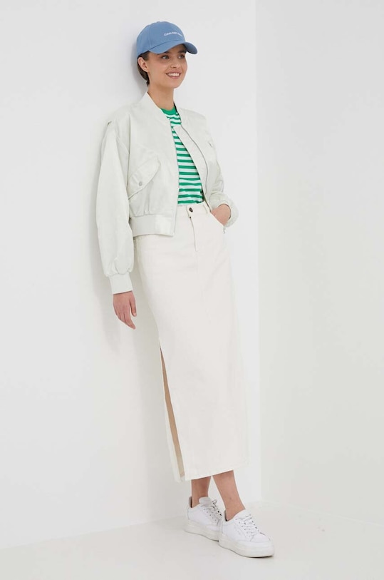 Calvin Klein Jeans bomber dzseki J20J223033 szürke SS24